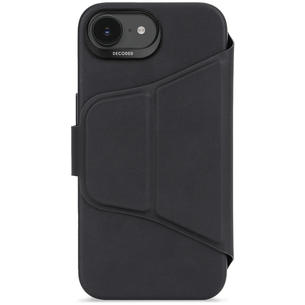 Decoded Detachable Wallet Silikonetui til iPhone 16e - Svart