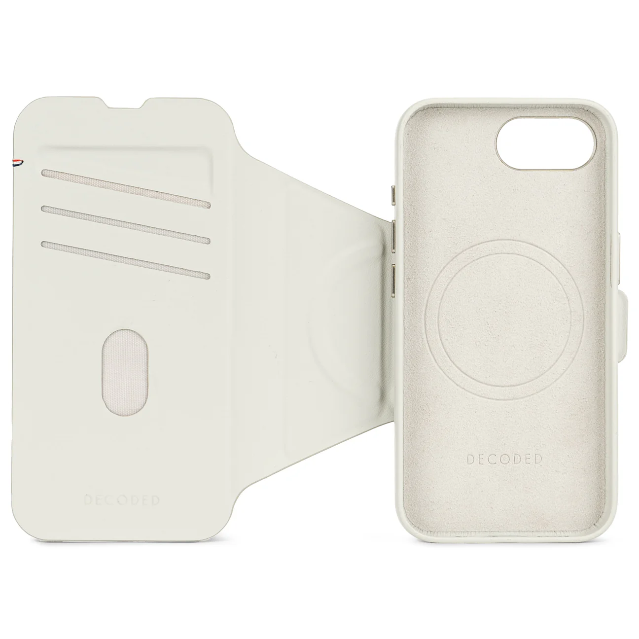 Decoded Detachable Wallet Silikonetui til iPhone 16e - Leire