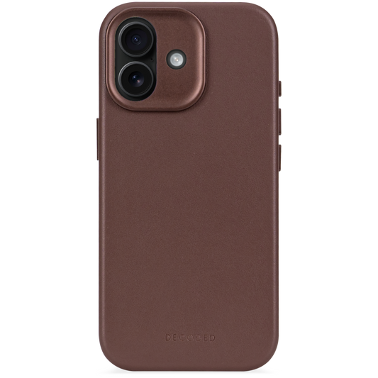Decoded BackCover MagSafe Skinndeksel til iPhone 17 - Brun