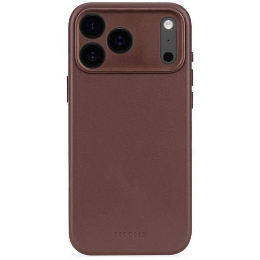 Decoded BackCover MagSafe Skinndeksel til iPhone 17 Pro Max - Brun