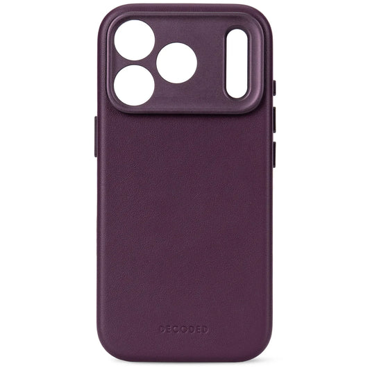 Decoded MagSafe Skinndeksel til iPhone 18 Pro Max - Plum