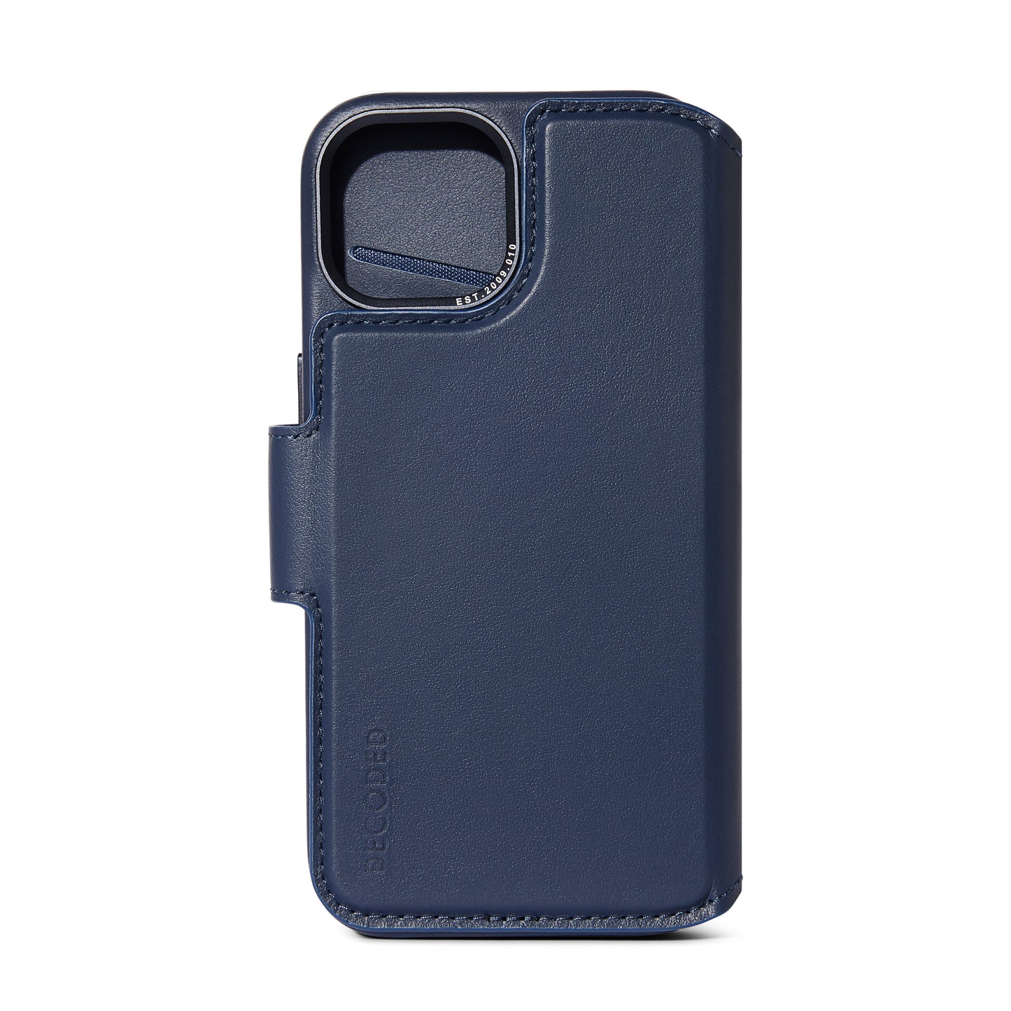 Decoded Detachable Wallet MagSafe Skinnetui til iPhone 15 - Navy