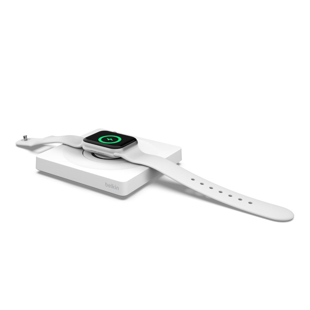 Belkin Apple Watch Bærbar Hurtiglader - Hvit