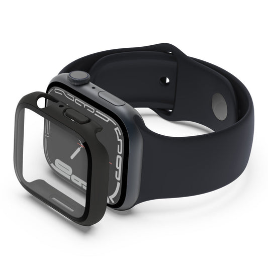Belkin Tempered Curve skjermbeskytter for Apple Watch 45/44 mm - Svart