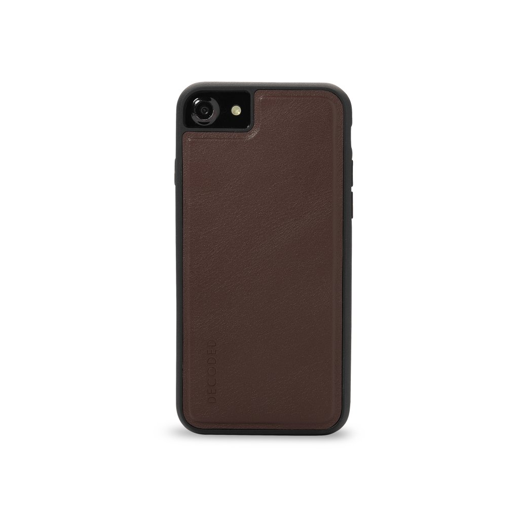 Decoded Detachable Wallet etui til iPhone SE - Brun