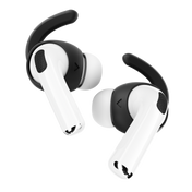 KeyBudz AirPods Pro EarHooks - Svart