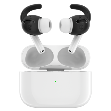 KeyBudz AirPods Pro EarHooks - Svart