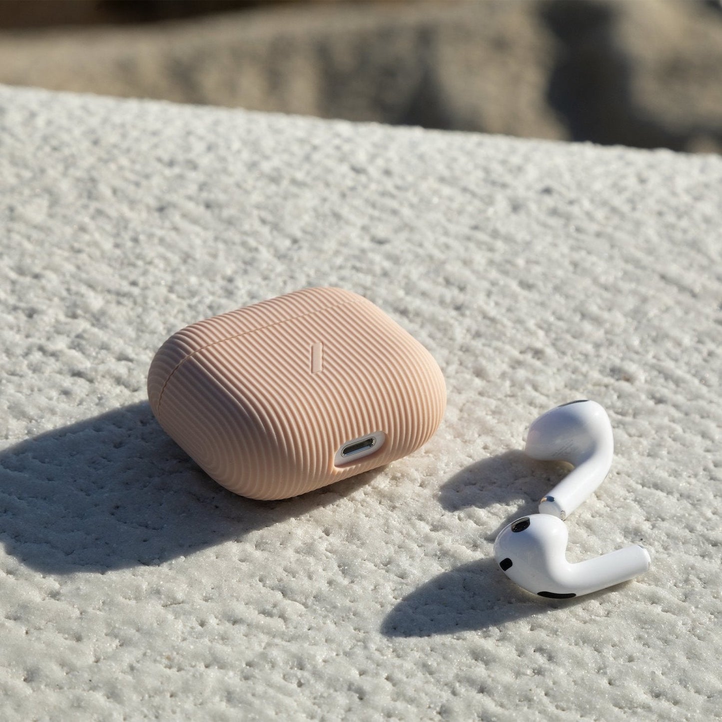 Native Union Curve Case etui til AirPods (3. gen) - Fersken