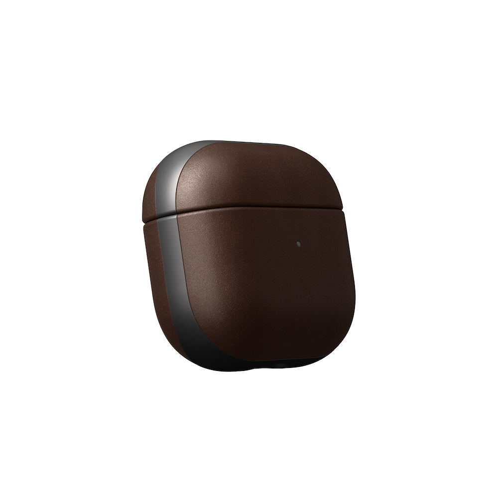 Nomad Modern Case skinnetui for AirPods (3. gen) - Brun