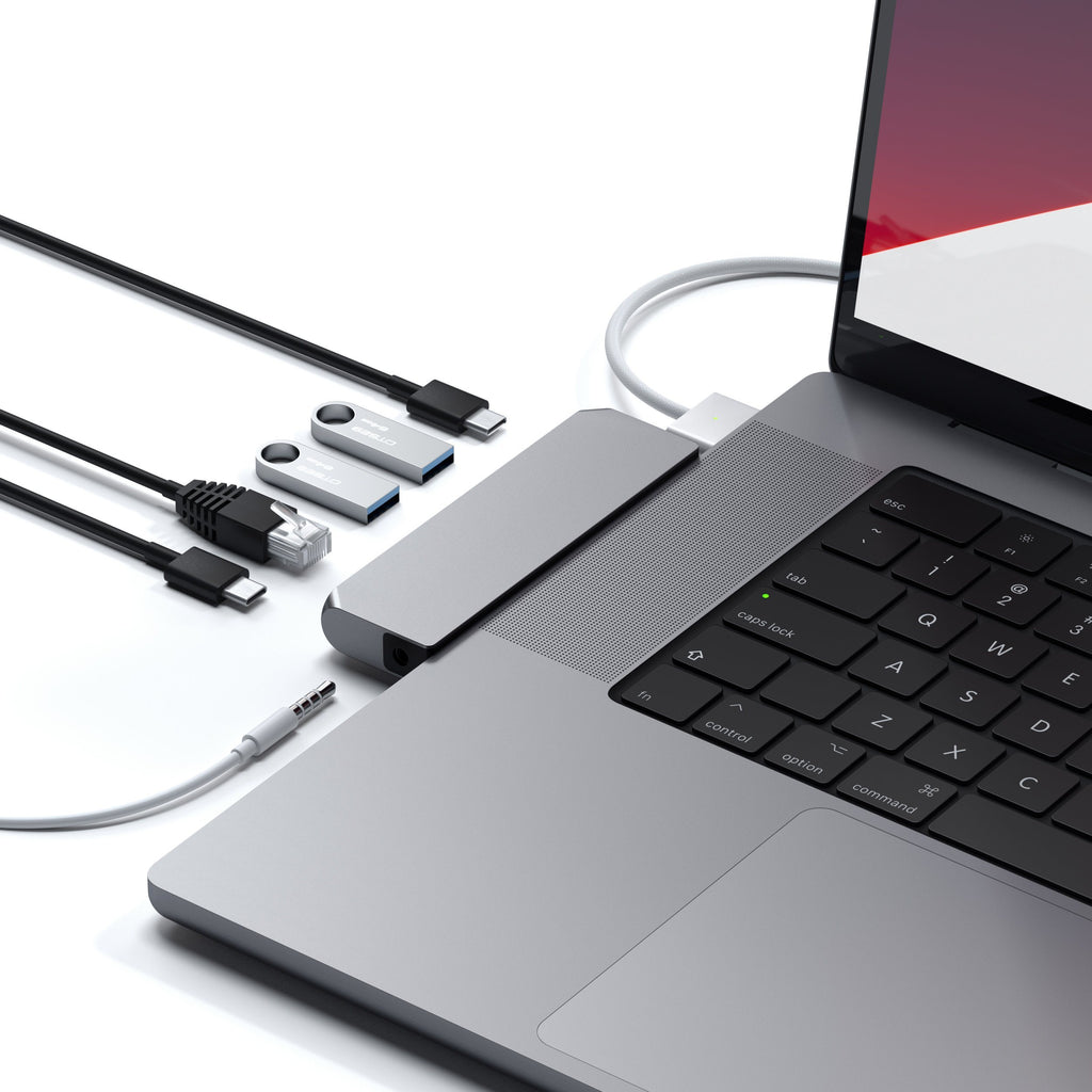 Satechi Pro Hub Mini Multiport Adapter - Stellargrå