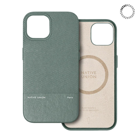 Native Union (RE)CLASSIC MagSafe Deksel til iPhone 15 - Slate Green