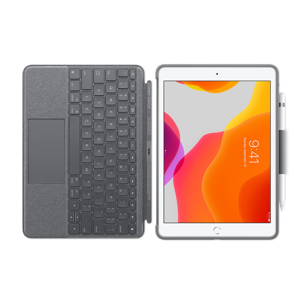 Logitech Combo Touch Tastatur til iPad 10,2"
