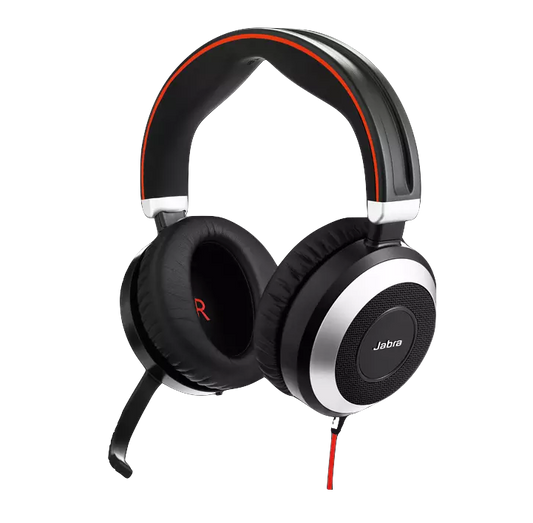 Jabra Evolve 80 UC Stereo hodetelefoner