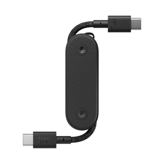 Native Union Pocket Cable USB-C til USB-C Ladekabel - Svart