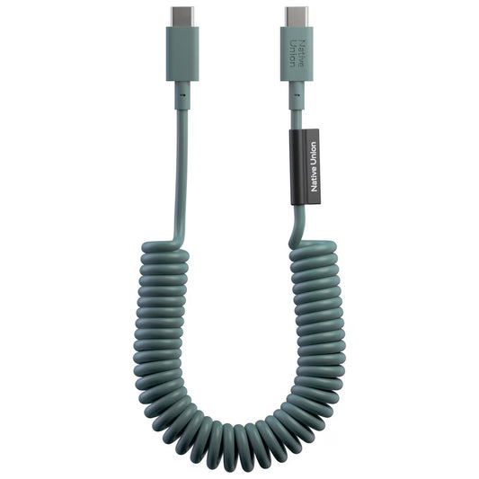 Native Union 1,2m Pop USB-C Ladekabel - Slate Green
