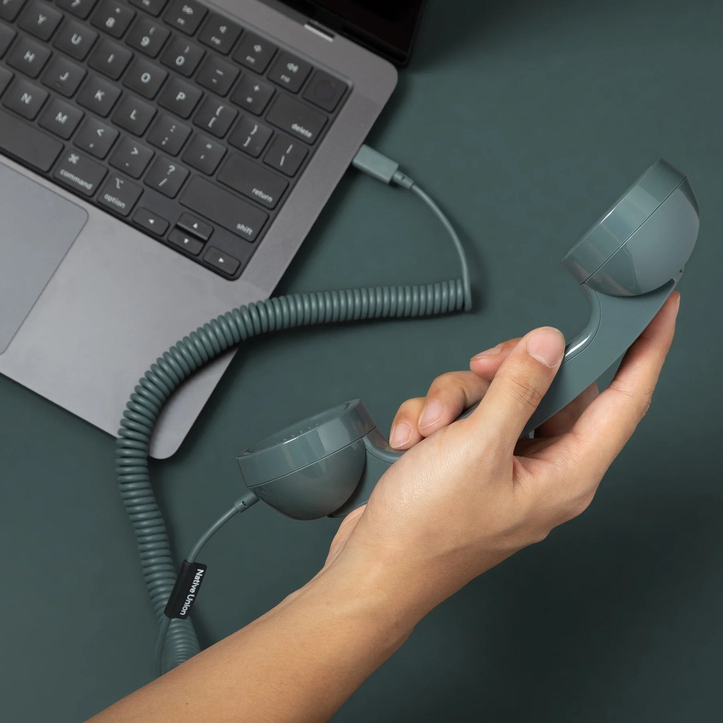 Native Union Pop Phone - Slate Green