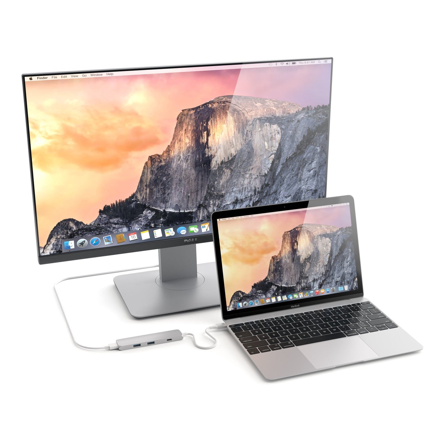Satechi USB-C Multiport-adapter - Sølv