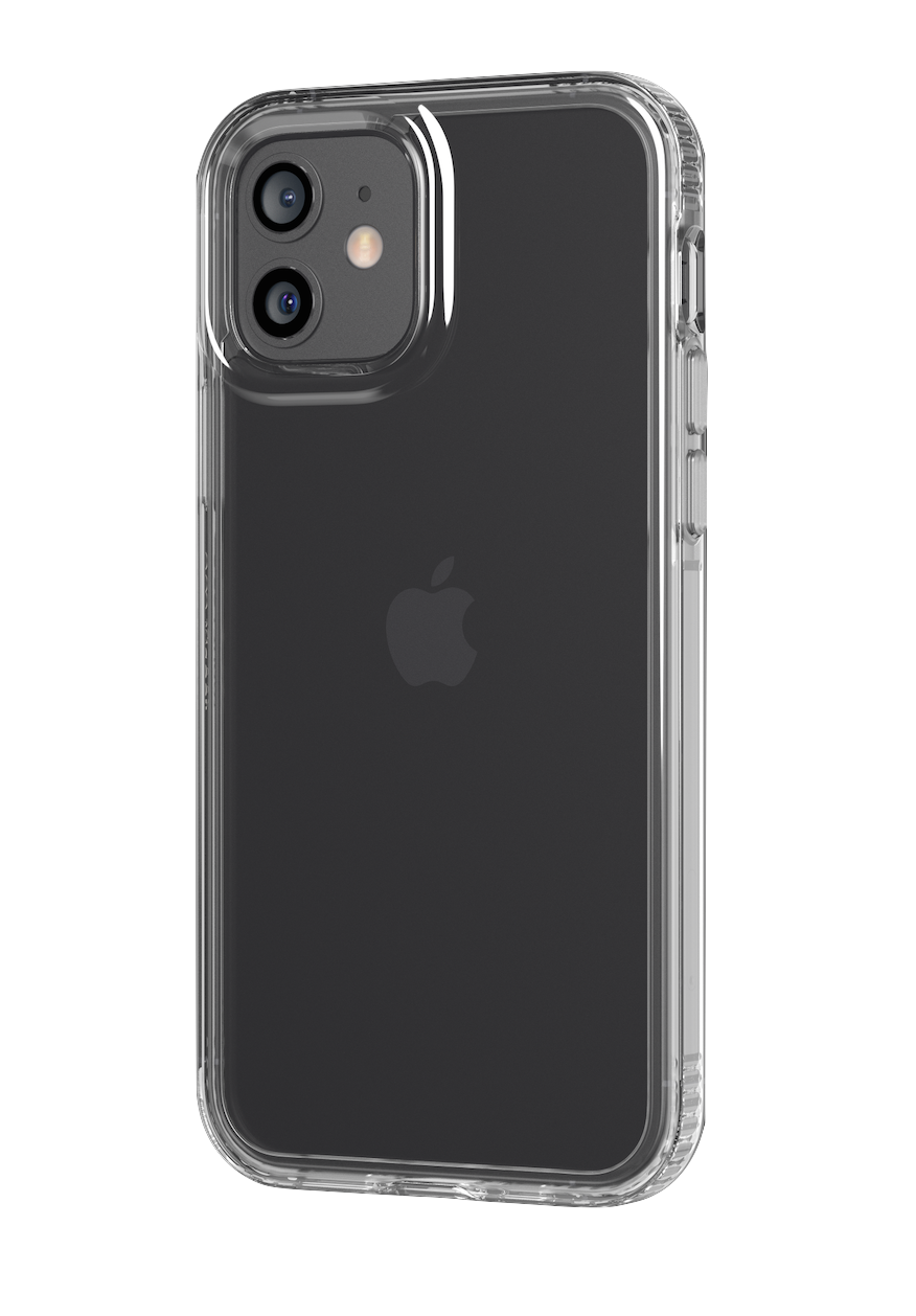 tech21 EvoClear deksel for iPhone 12 / 12 Pro - Klar