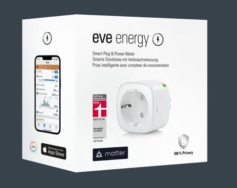 Eve Energy Trådløs Strømbryter m/ Matter