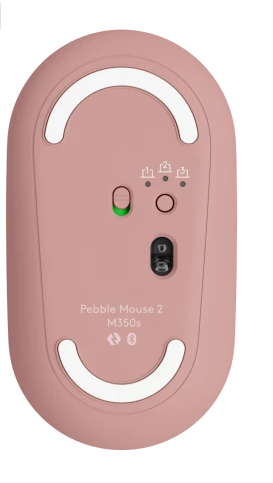 Logitech Pebble 2 M350s Mus - Rosa