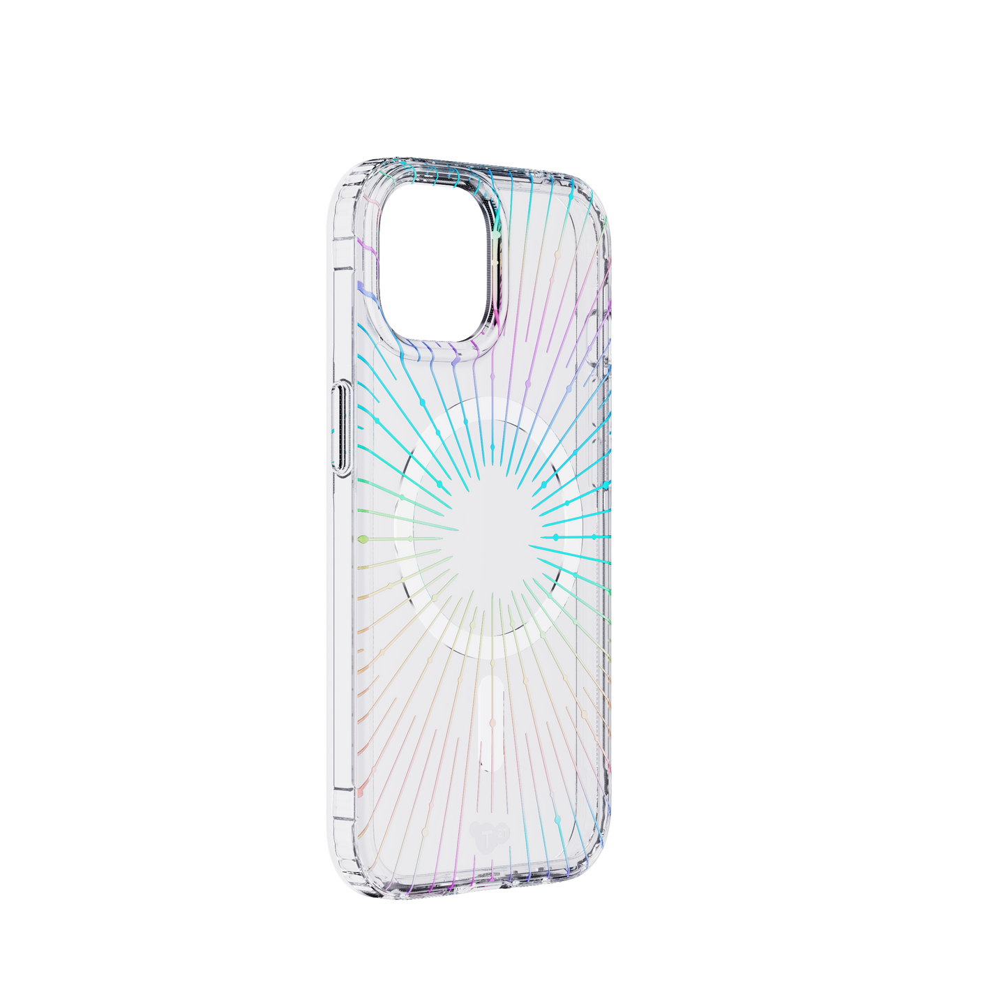 Tech21 Evo Clear Sparkle MagSafe Deksel til iPhone 15