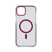 Tech21 EvoCrystal MagSafe deksel til iPhone 14 Plus - Burgunder