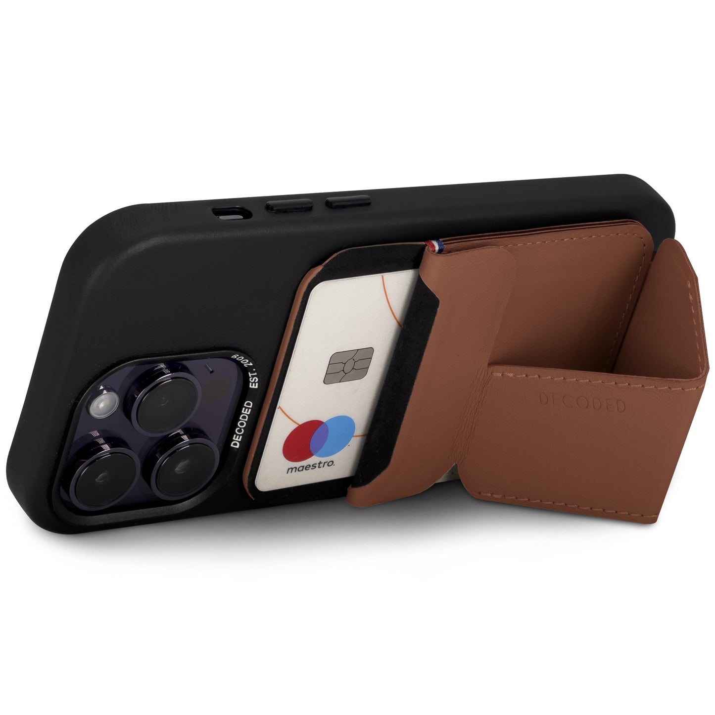 Decoded MagSafe Kortholder/Stand - Tan
