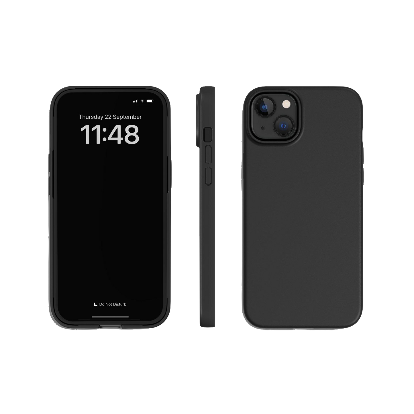 Agood Deksel til iPhone 15 Plus - Svart