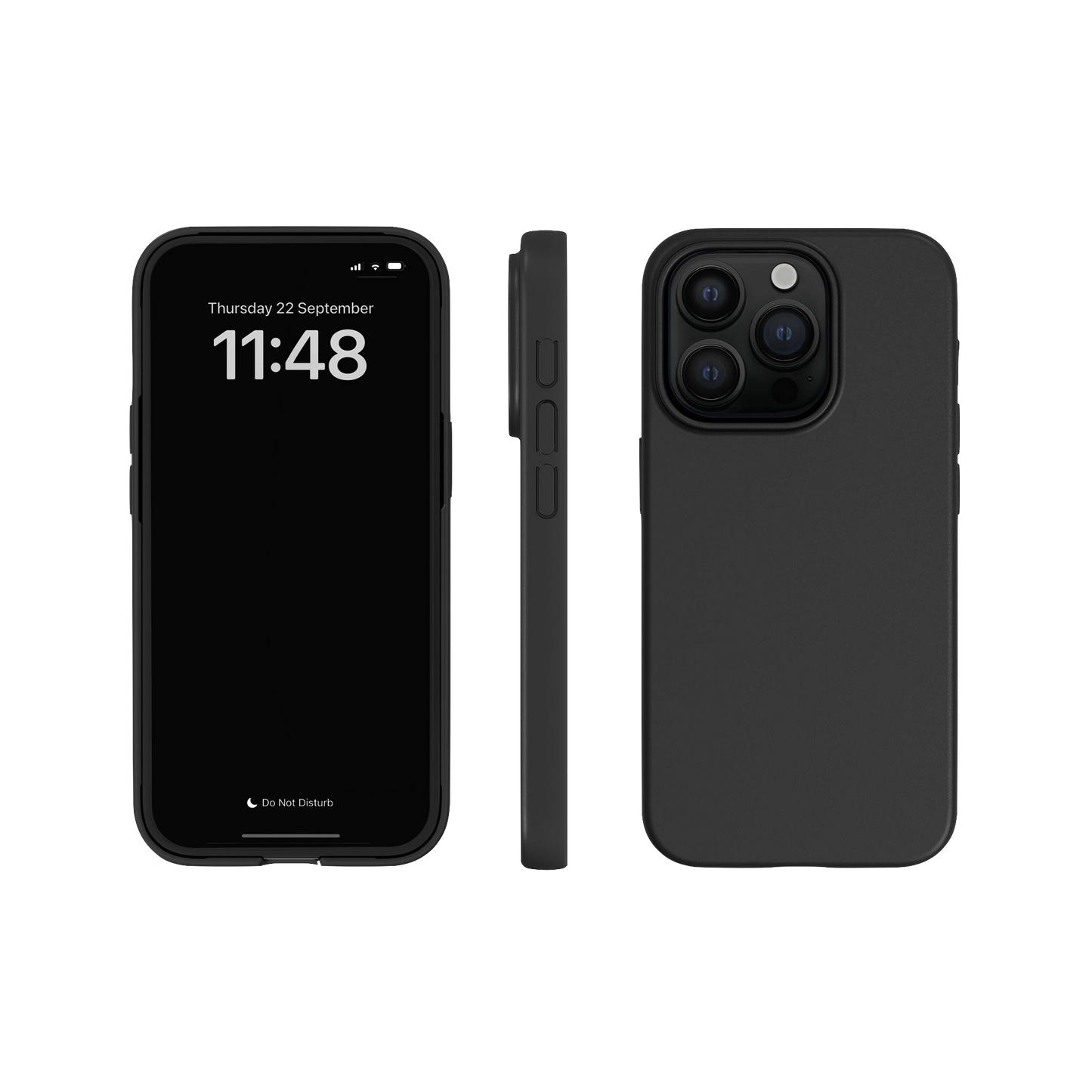 Agood Deksel til iPhone 15 Pro - Svart