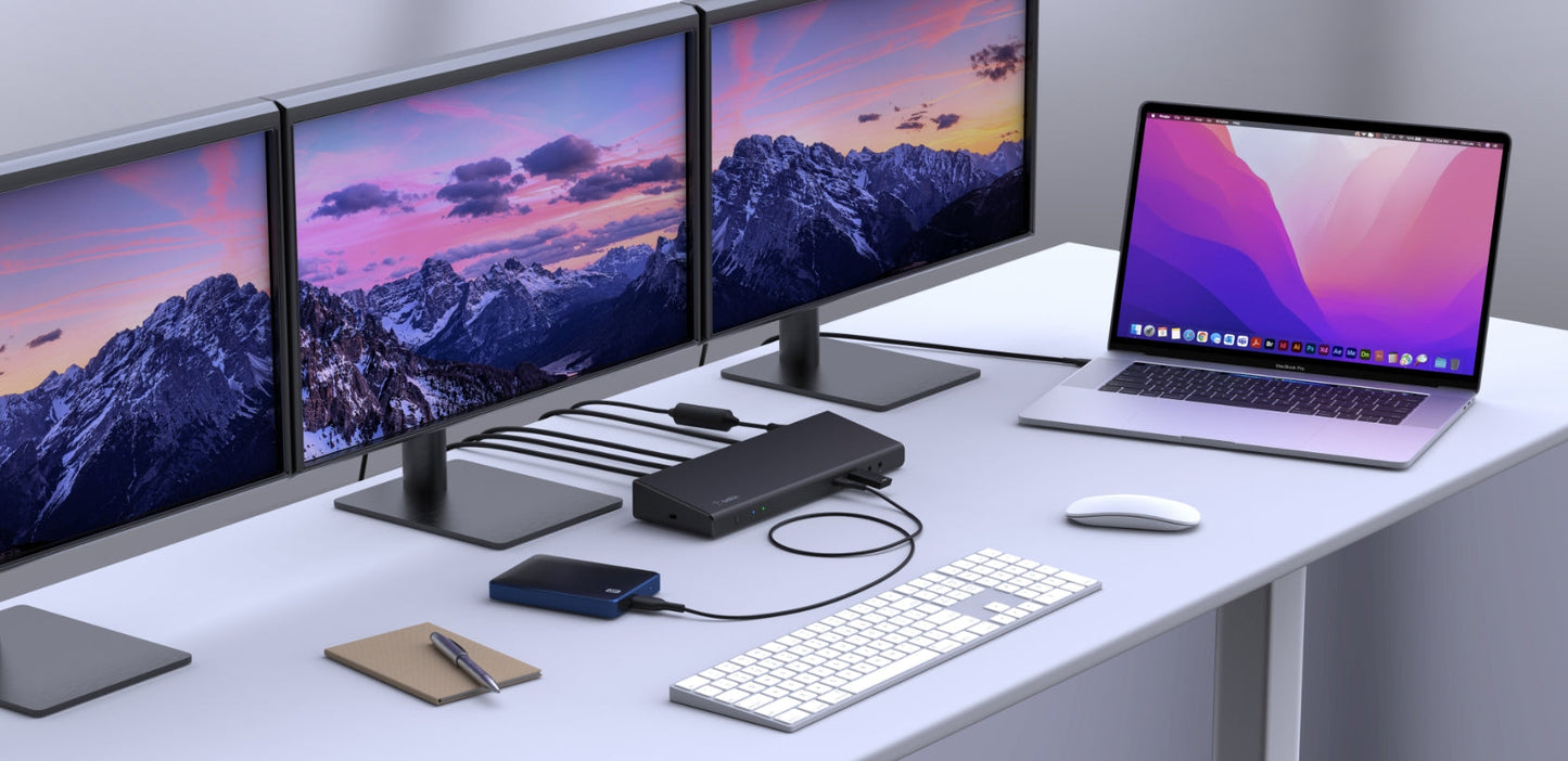 Belkin Triple Display Dockingstasjon