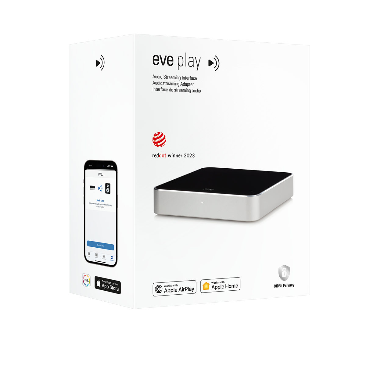 Eve Play Audio Streaming Interface