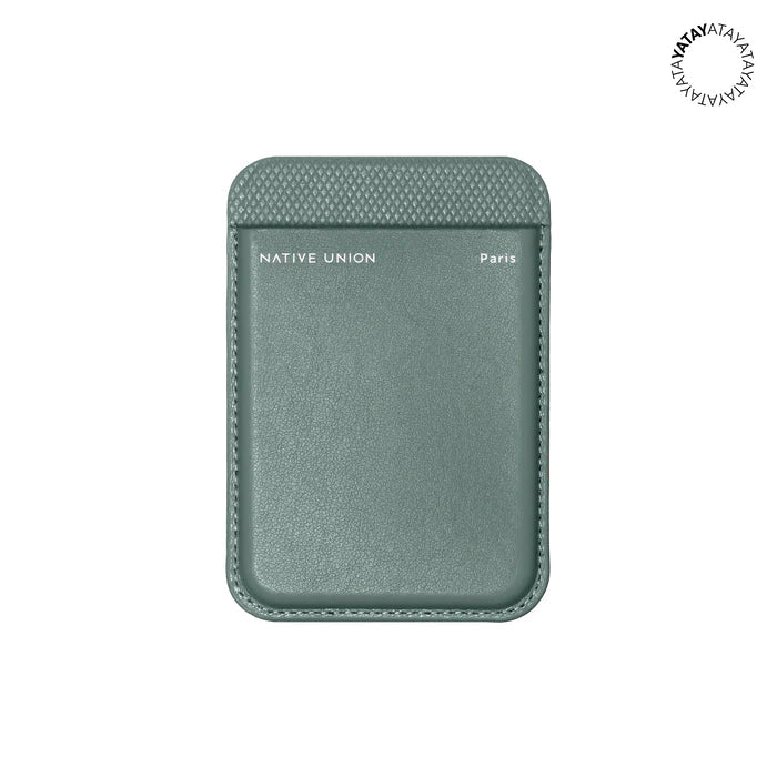 Native Union CLIC (RE)CLASSIC MagSafe Kortmappe - Slate Green