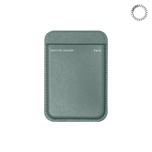 Native Union CLIC (RE)CLASSIC MagSafe Kortmappe - Slate Green