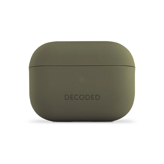 Decoded AirCase Silikondeksel til AirPods Pro (1. og 2. gen.) - Olive