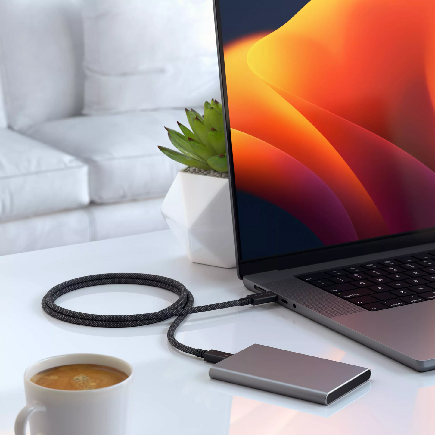 Satechi Thunderbolt 4 Pro Kabel 1m