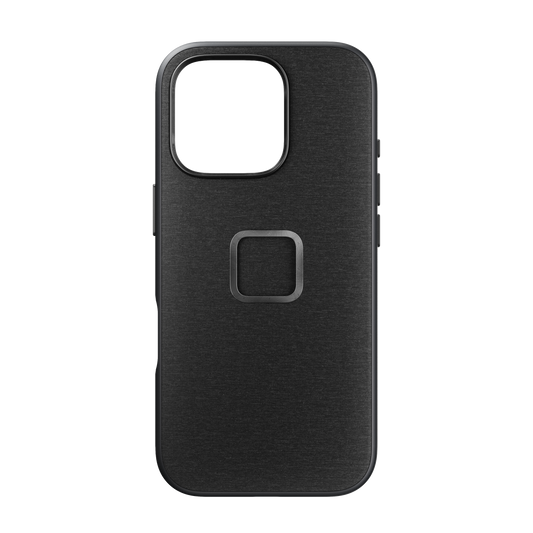Peak Design Mobile Everyday Fabric MagSafe Deksel til iPhone 16 Pro - Charcoal