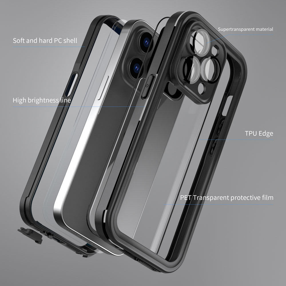 Armor-X MX Vanntett Deksel til iPhone 15 Pro