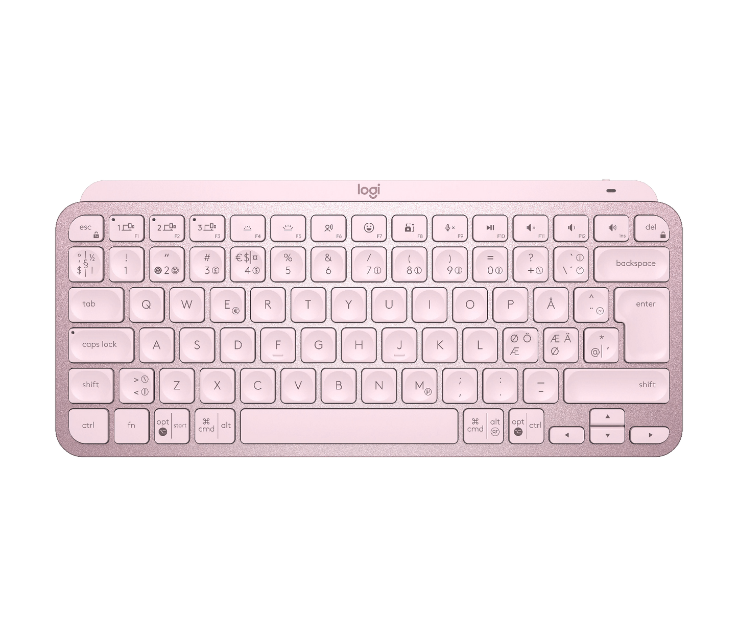 Logitech MX Keys Mini Tastatur - Rosa