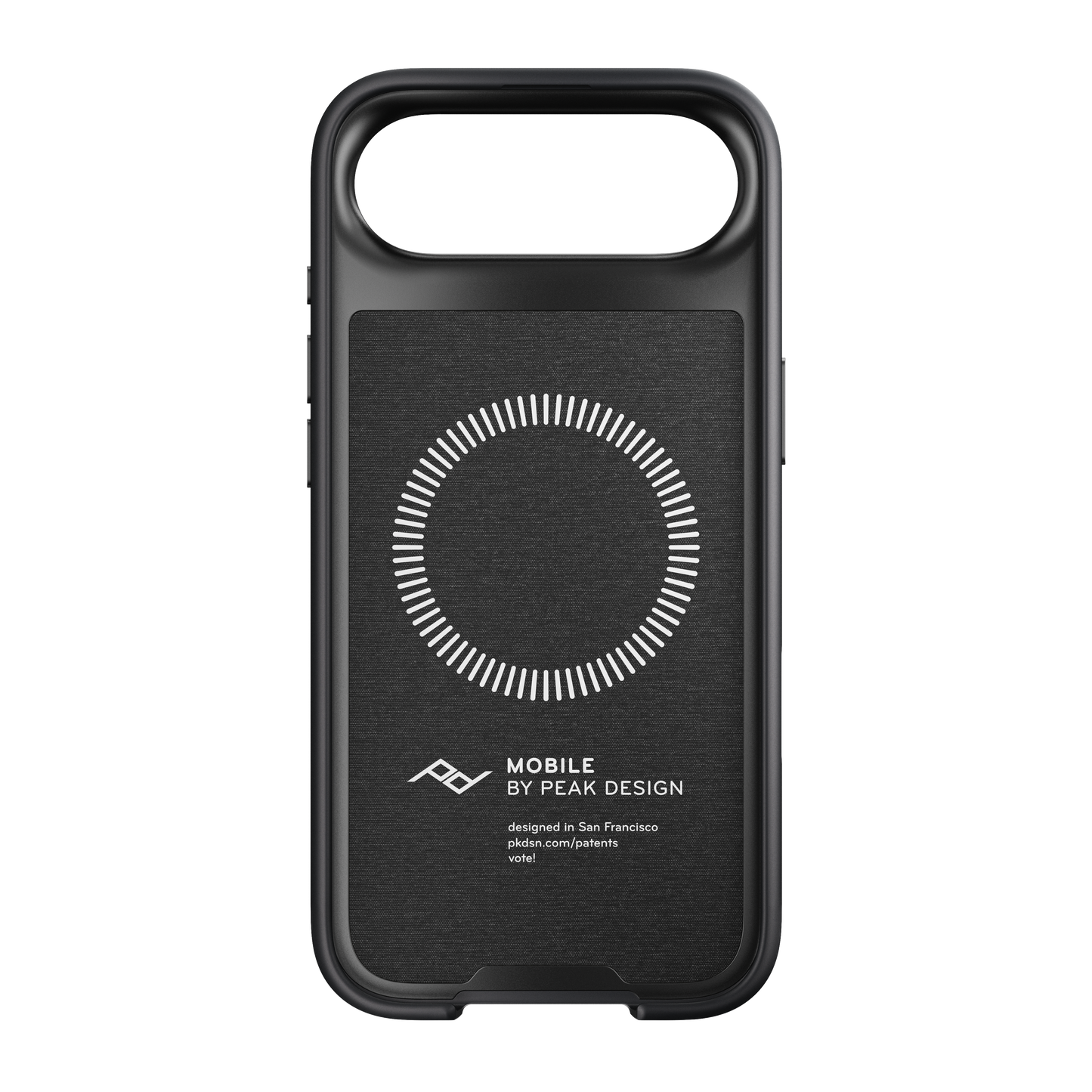 Peak Design Mobile Everyday Fabric MagSafe Deksel til iPhone Air - Charcoal