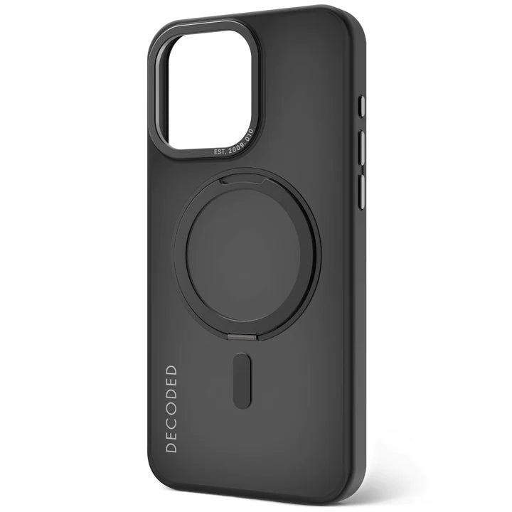 Decoded Loop Stand Backcover MagSafe Deskel til iPhone 15 Pro Max - Svart
