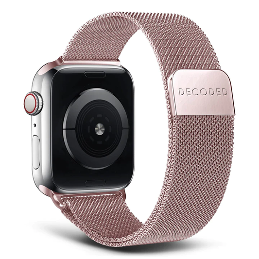 Decoded 41mm Milan strap - Rosegull