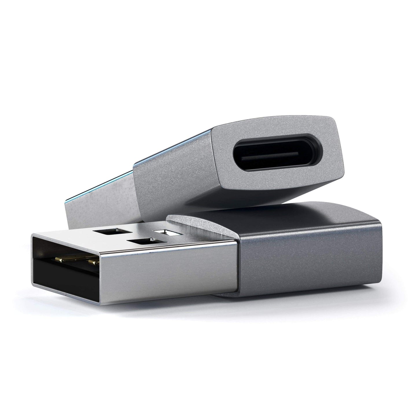 Satechi USB-A til USB-C adapter - Stellargrå