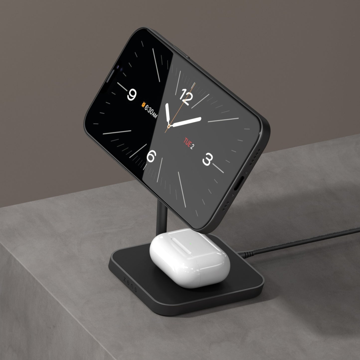 Zens Qi2 Charger Office 2 Ladestasjon