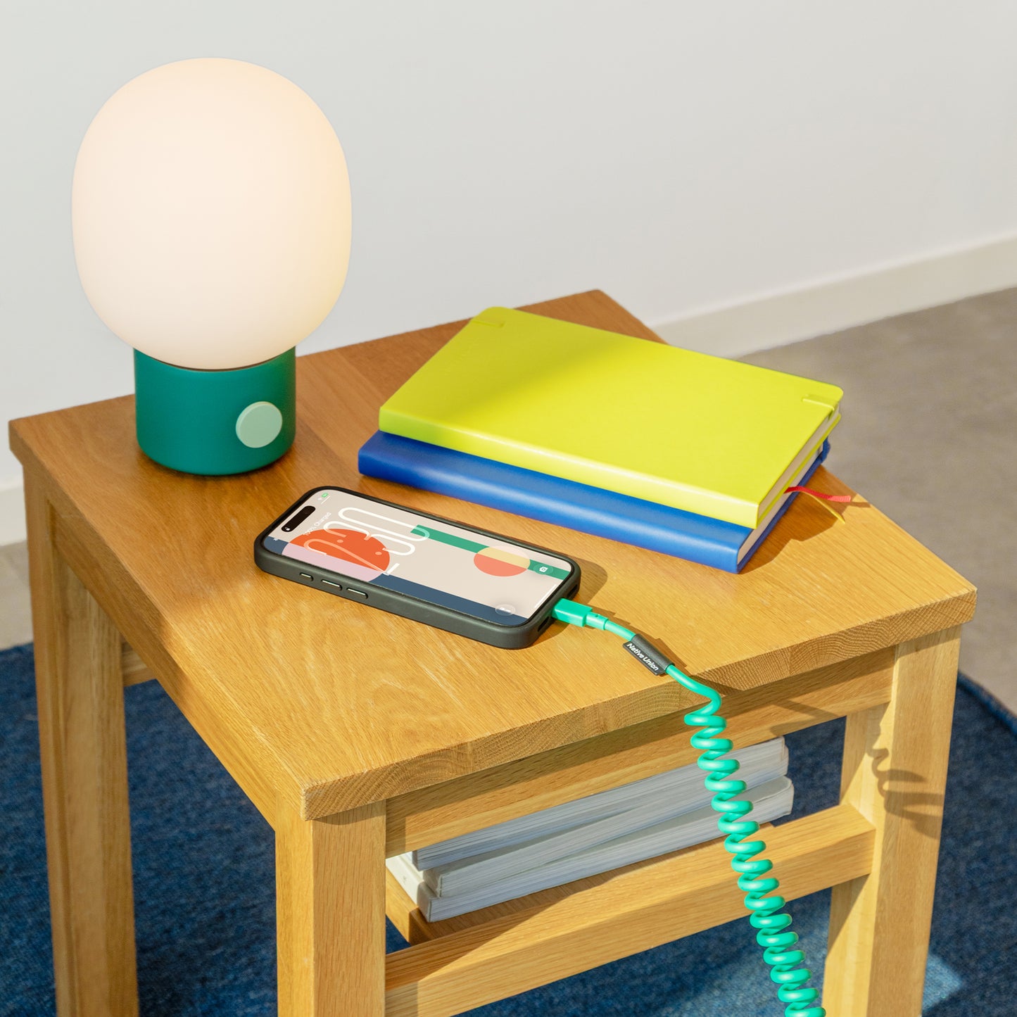 Native Union 1,2m Pop USB-C Ladekabel - Pine