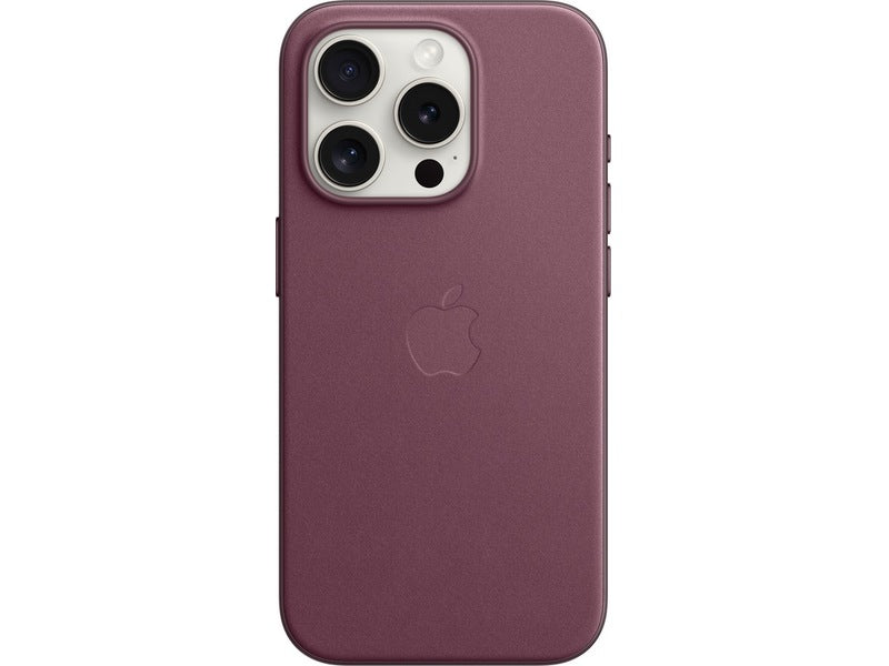 Apple Deksel i finvev med MagSafe til iPhone 15 Pro - Mulberry