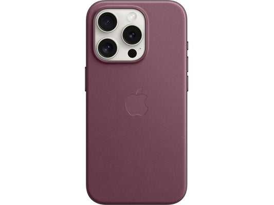 Apple Deksel i finvev med MagSafe til iPhone 15 Pro - Mulberry