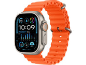 Apple Watch Ultra 2 GPS + Cellular 49mm Natural Titanium Case with Orange Ocean Band