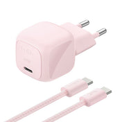 Belkin 30W USB-C PD Vegglader med ladekabel - Blush