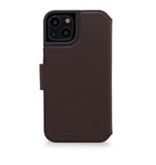 Decoded Leather Wallet etui til iPhone 14 Plus - Brun