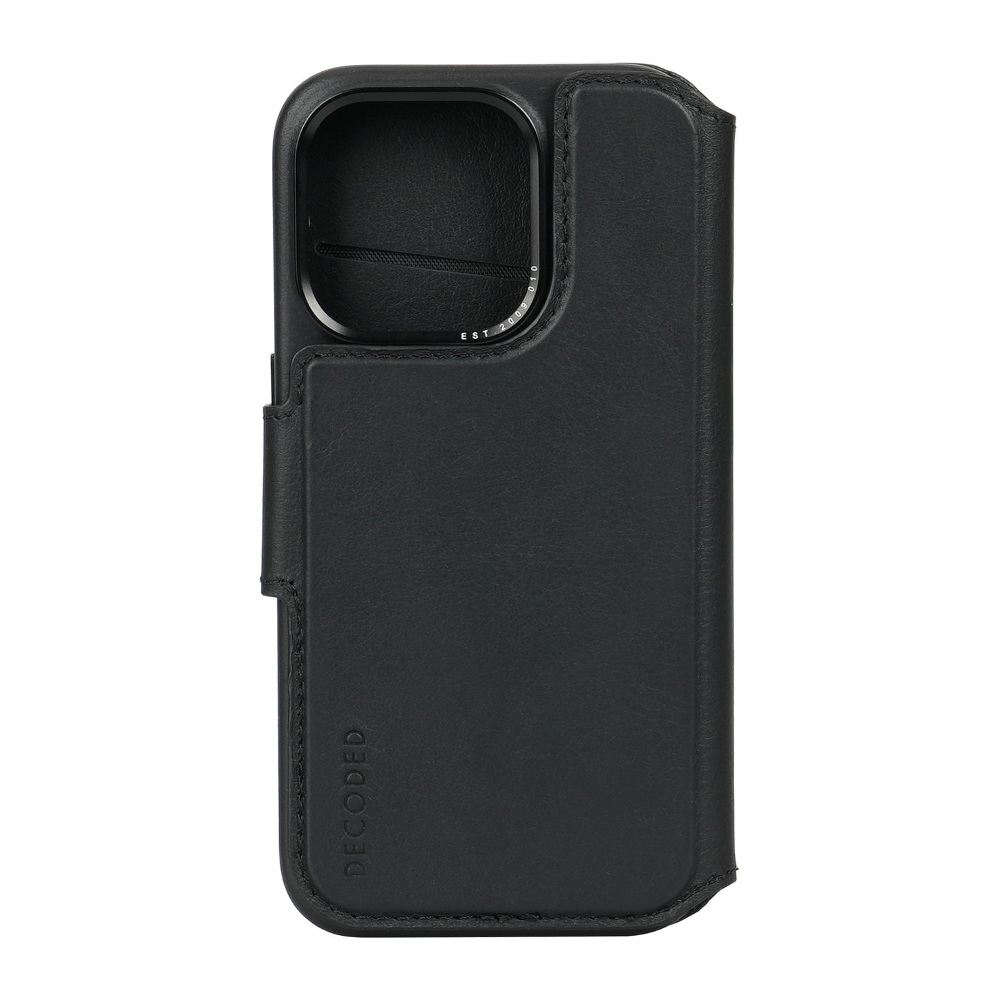 Decoded Detachable Wallet MagSafe Skinnetui til iPhone 15 Pro - Svart